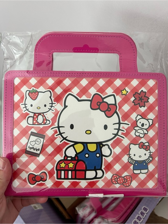 Sanrio Other - 4/$50 Sanrio Hello Kitty Pink and Red Plaid Carry Case